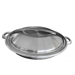 INOX ΣΑΓΑΝΙ ΓΑΡΙΔΟΜΑΚΑΡΟΝΑΔΑΣ Ø36cm 18/10