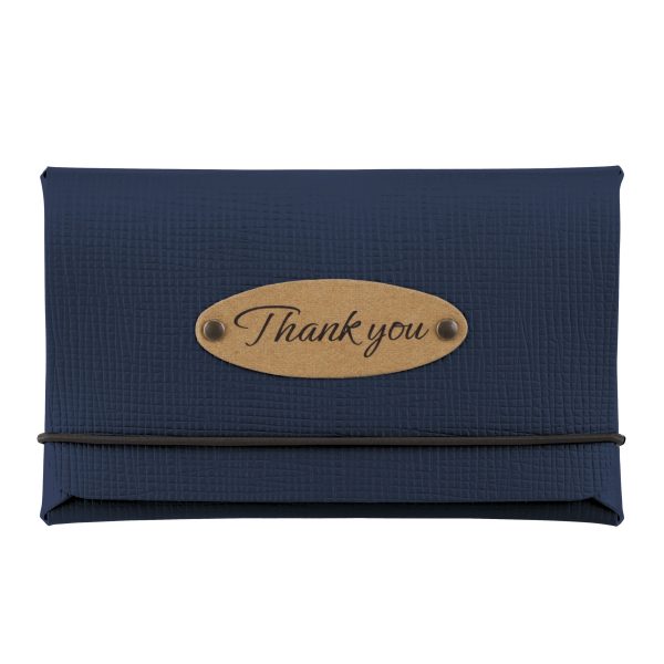 ΠΟΡΤΟΦΟΛΙ ΛΟΓΑΡΙΑΣΜΩΝ ΔΕΡΜΑ DAGSTYLE ''THANK YOU''